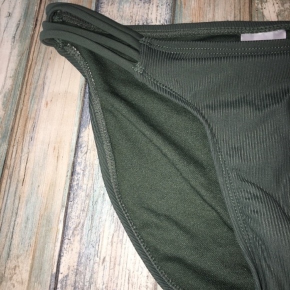 NWT Xhilaration Green Hipster Bikini Bottoms Women’s XS - Picture 2 of 4